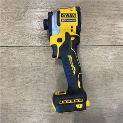 AS-IS DEWALT ATOMIC 20V MAX Cordless Brushless Compact 1/4 in. Impact Driver (Tool Only)