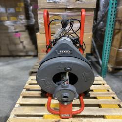 DALLAS LOCATION - RIDGID K-750 Drain Cleaning Snake Auger Drum Machine