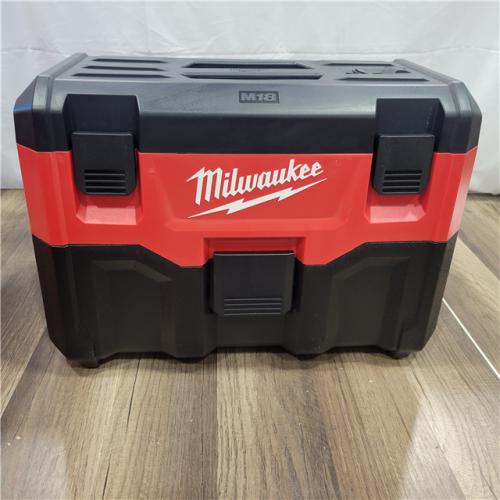 AS-IS MILWAUKEE M18 FUEL PACKOUT 18-Volt Lithium-Ion Cordless 2.5 Gal. Wet/Dry Vacuum (Vacuum-Only)