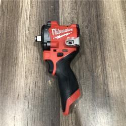 AS-IS Milwaukee FUEL 12V Lithium-Ion Brushless Cordless Stubby 1/2 in. Impact Wrench (Tool-Only)