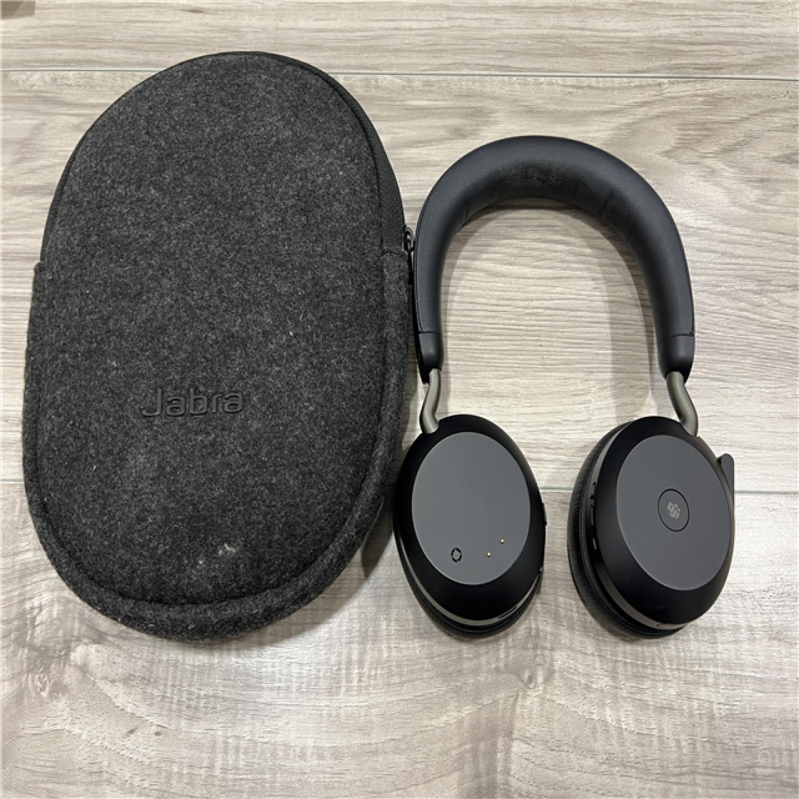 AS-IS Jabra Evolve2 75 - USB-C MS Teams - Black Wireless Headset / Music Headphones Black