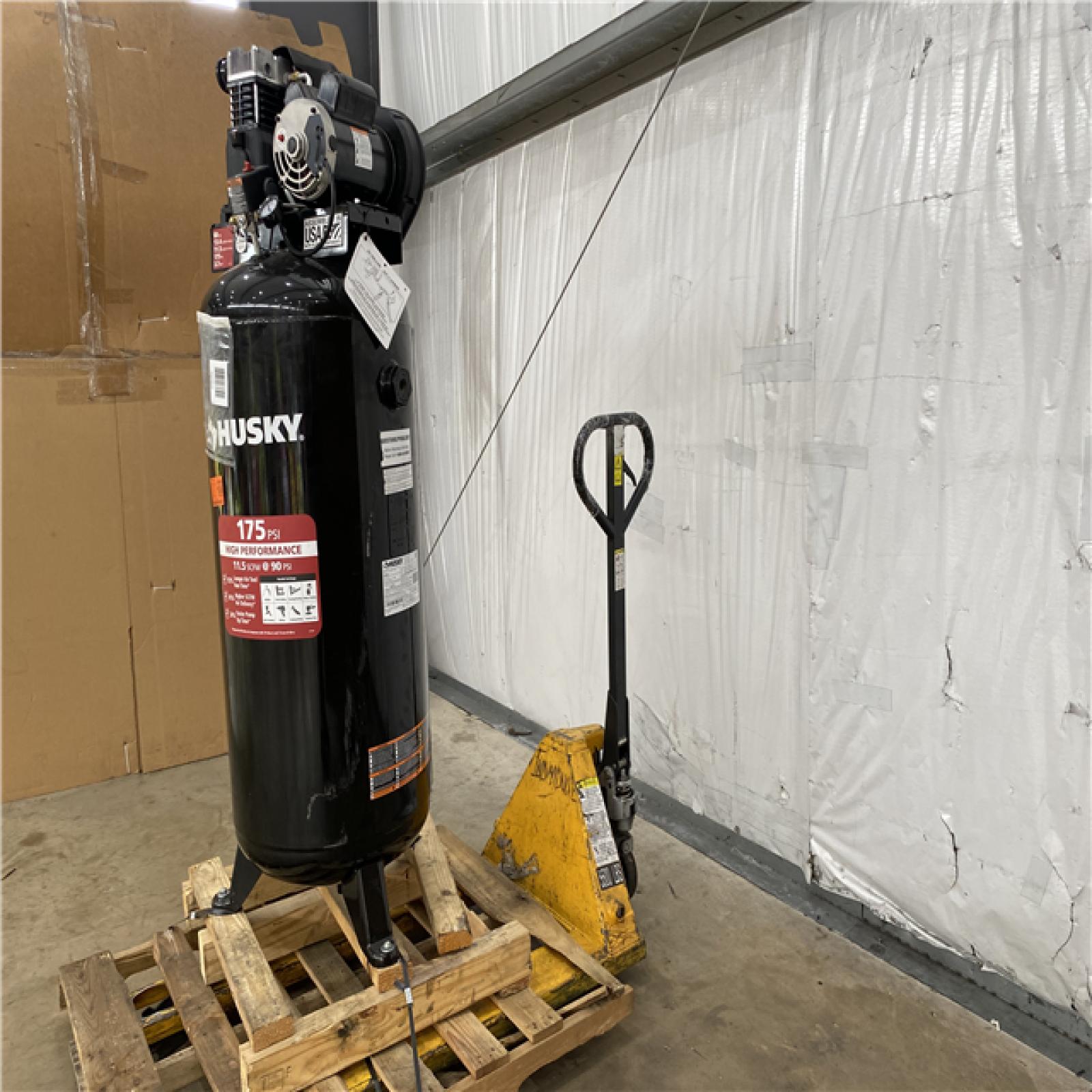Houston Location - AS-IS Husky 60 Gallon 175psi Air Compressor