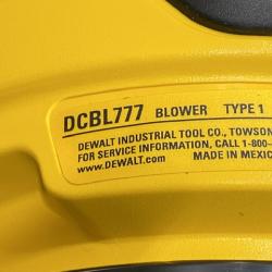 AS-IS DEWALT FLEXVOLT 60V MAX 160 MPH 760 CFM Brushless Cordless Axial Blower Kit