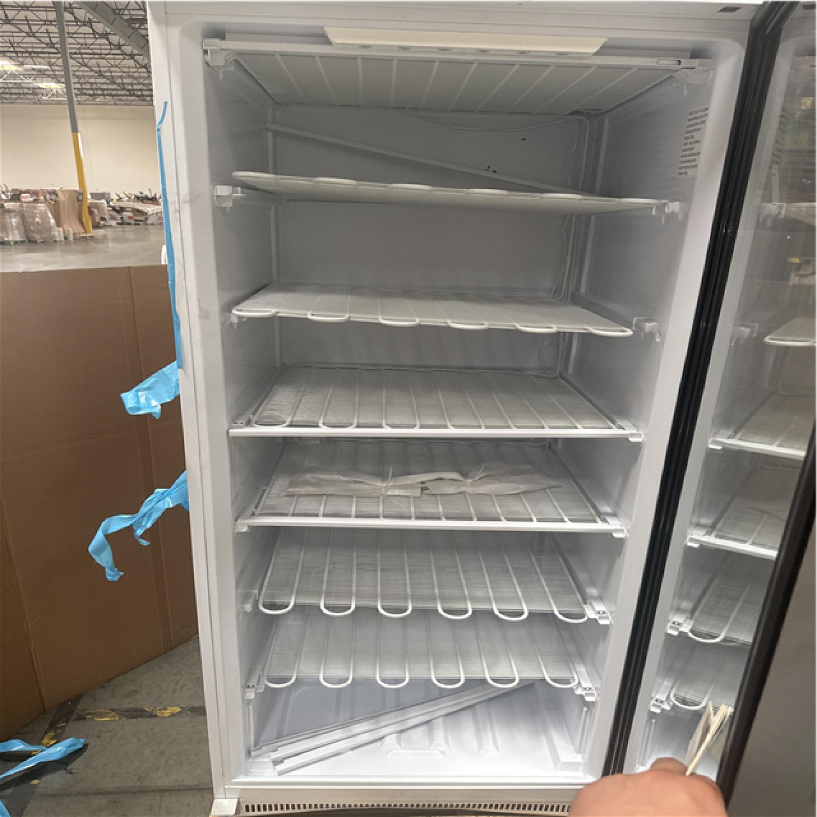 CALIFORNIA AS IS KOOLMORE REACH IN FREEZER KM-FMD20WGD