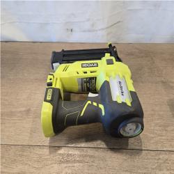 AS-IS RYOBI ONE+ 18V 18-Gauge Cordless AirStrike Brad Nailer (Tool Only)