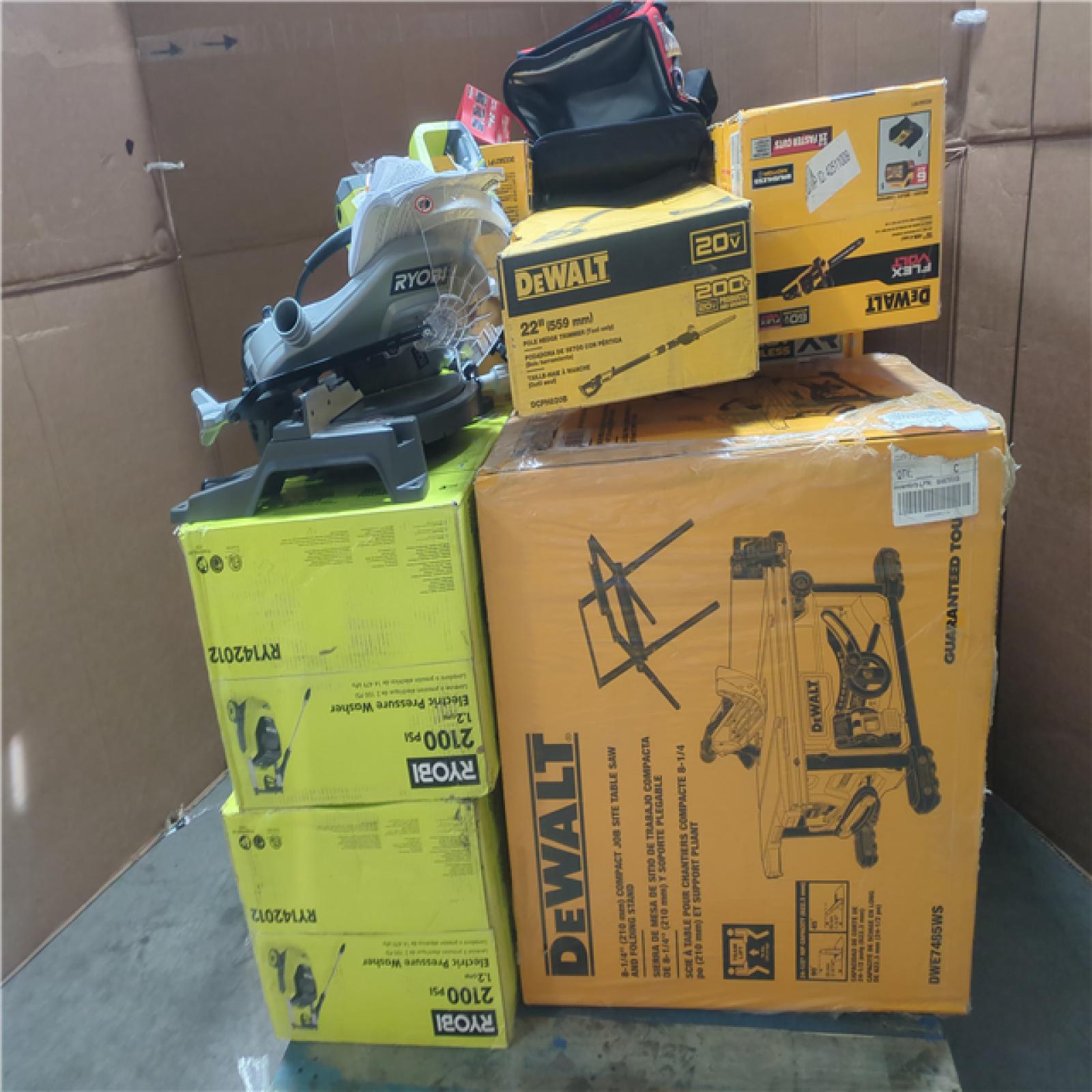 CALIFORNIA AS-IS TOOL PALLET