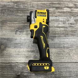 AS-IS DEWALT ATOMIC 20V MAX Lithium-Ion Cordless 1/4 in. Brushless Impact Driver Kit
