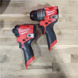HOUSTON LOCATION - AS-IS (APPEARS LIKE NEW) Milwaukee 3497-22 12V Brushless Hammer Drill and Impact Driver Combo Kit