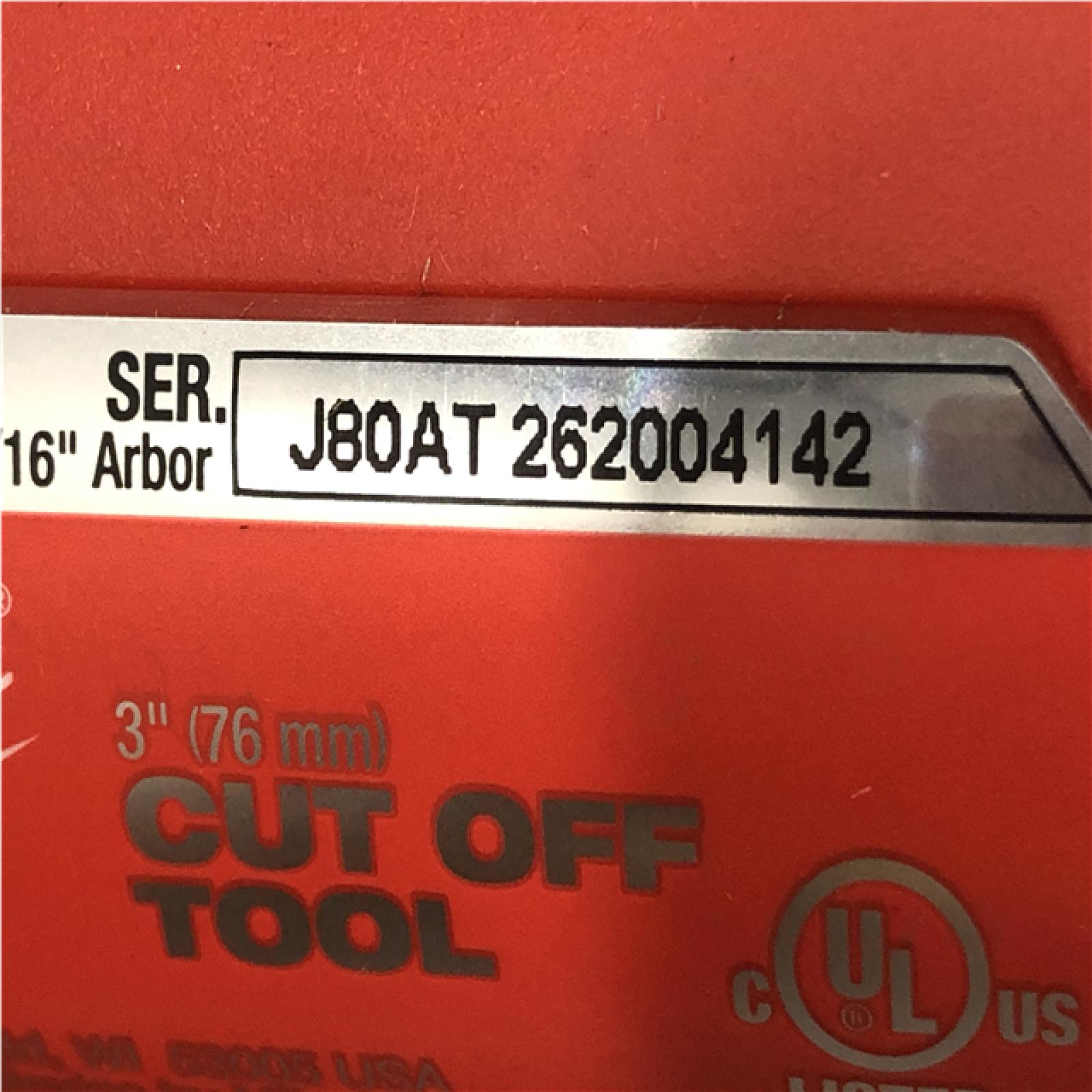 AS-IS Milwaukee FUEL 12V Lithium-Ion Brushless Cordless 3 in. Cut Off Saw (Tool-Only)