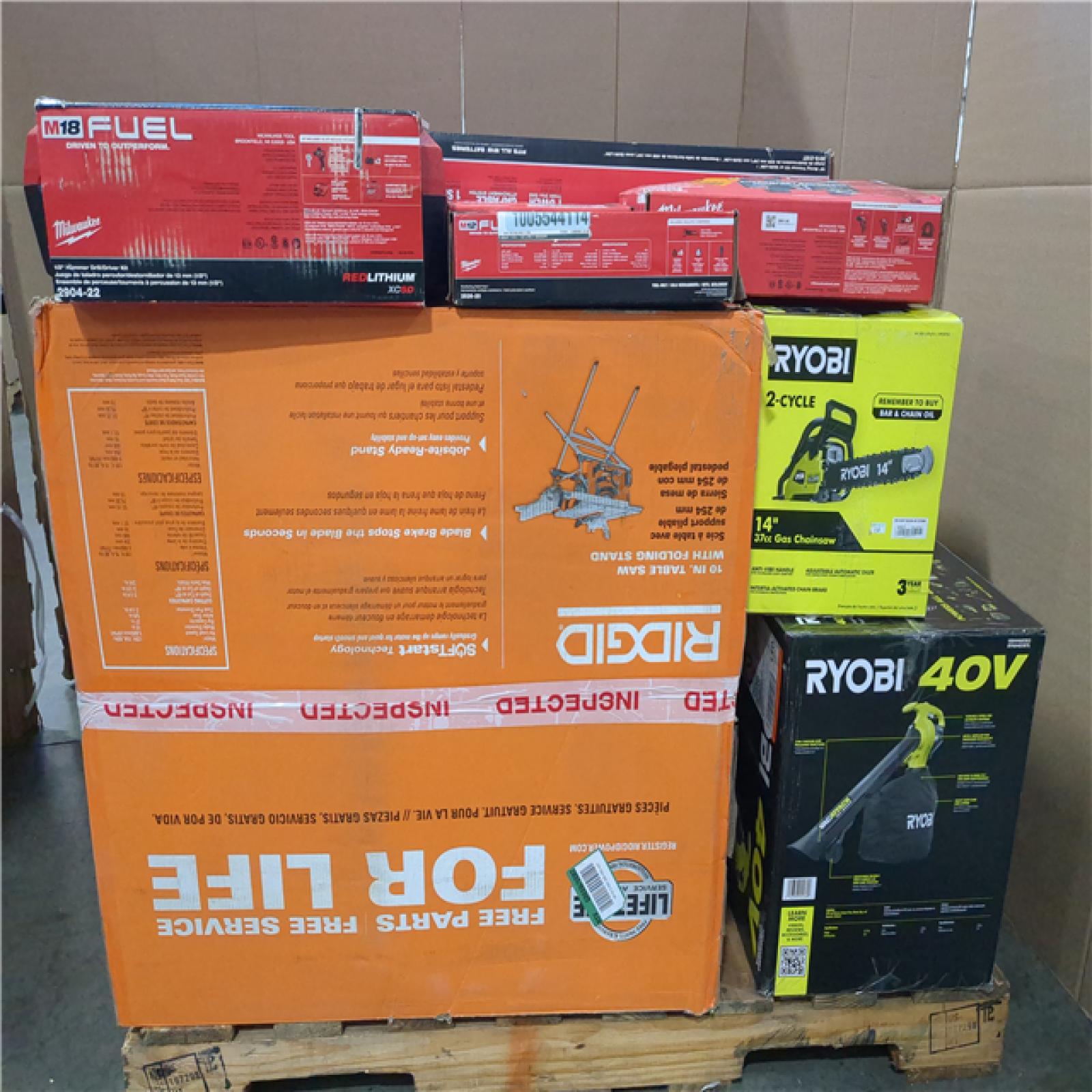 CALIFORNIA AS-IS TOOL PALLET