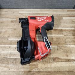 HOUSTON LOCATION - AS - IS Milwaukee FUEL 18-Volt Lithium-Ion Brushless Cordless Coil Roofing Nailer (Tool Only)
