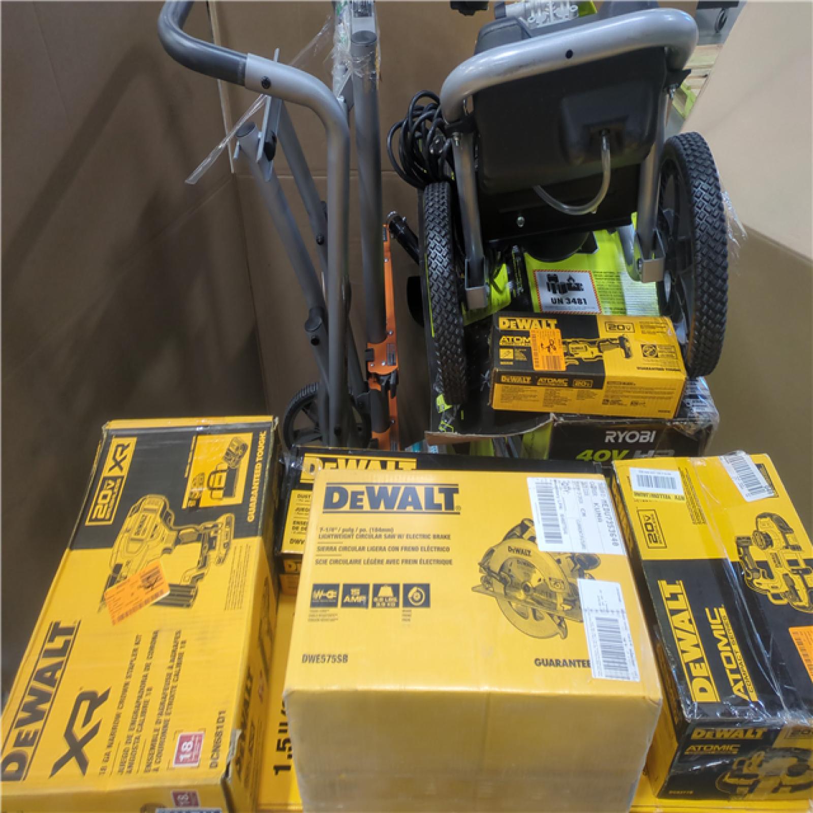 CALIFORNIA AS-IS TOOL PALLET