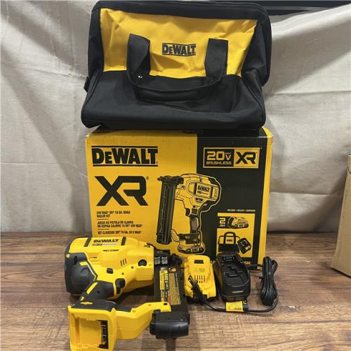 AS-IS DEWALT 20V MAX XR 18 Gauge Brad Nailer Kit