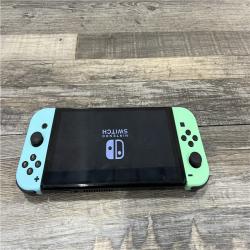 AS-IS Nintendo Switch W/ Joy-Con (L)/(R) - Pastel Green/Pastel Blue