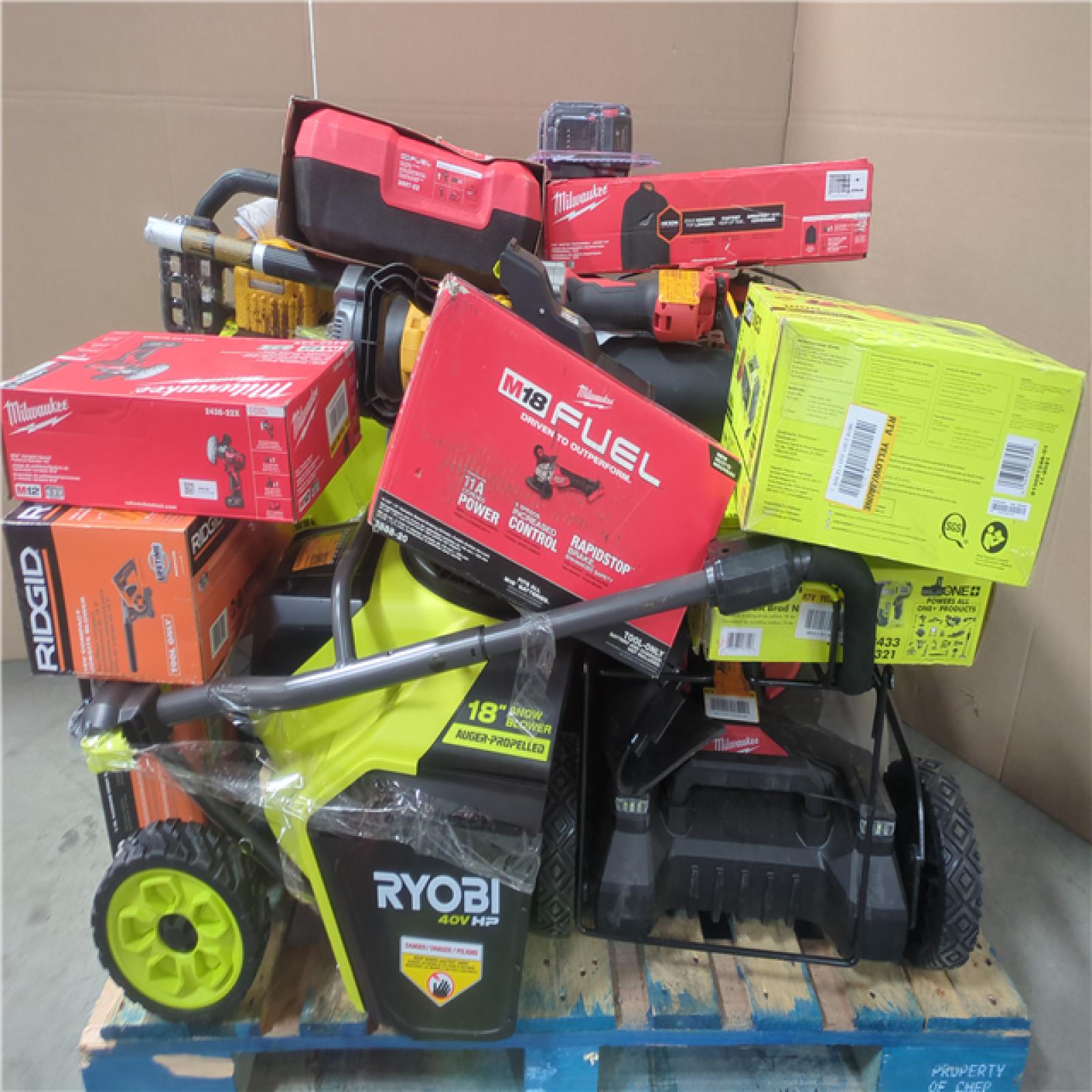 CALIFORNIA AS-IS TOOL PALLET