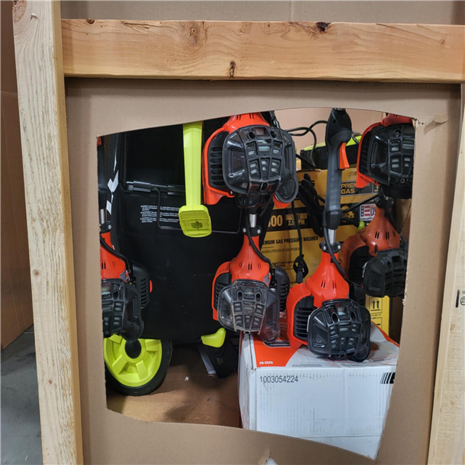 CALIFORNIA AS-IS OUTDOOR POWER EQUIPMENT