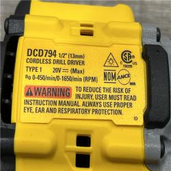 AS-IS DEWALT Atomic 20V Lithium-Ion Cordless Compact 1/2 in. Drill/Driver Kit