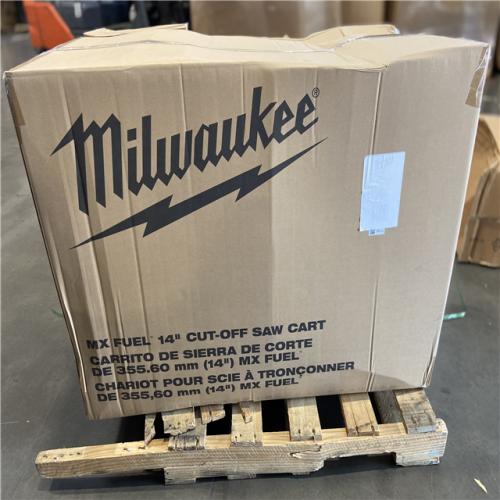 DALLAS LOCATION - Milwaukee MX FUEL Cut-Off Saw Cart Kit
