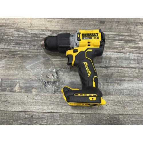 AS-IS DEWALT 20V XR Brushless Cordless 1/2 in. Hammer Drill (Tool-Only)