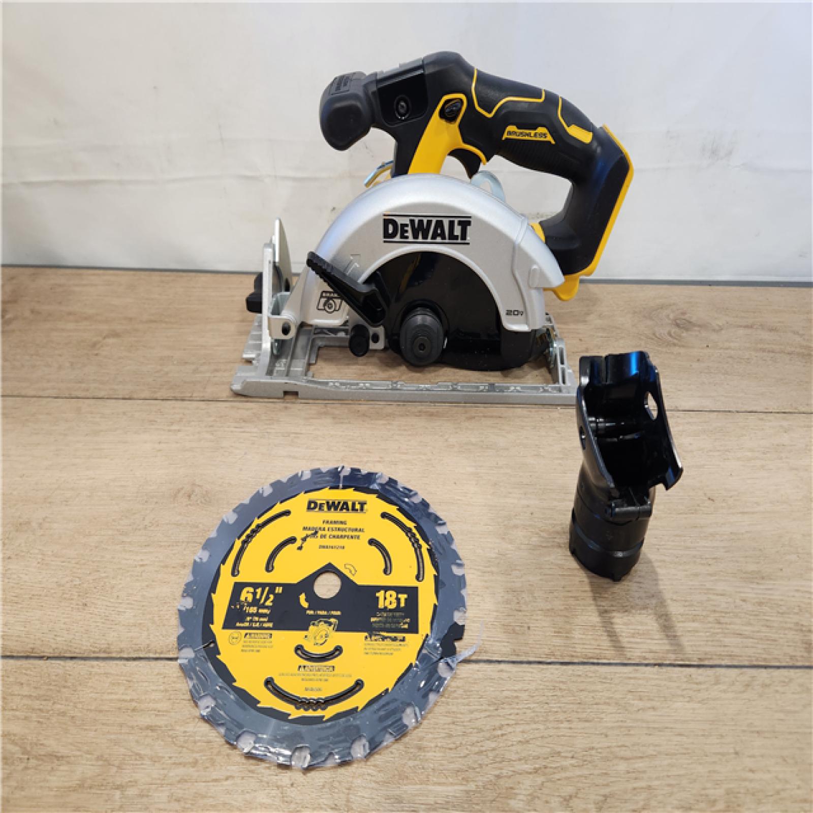 AS-IS- DeWALT  20V Max Brushless 6.5   Cordless Circular Saw