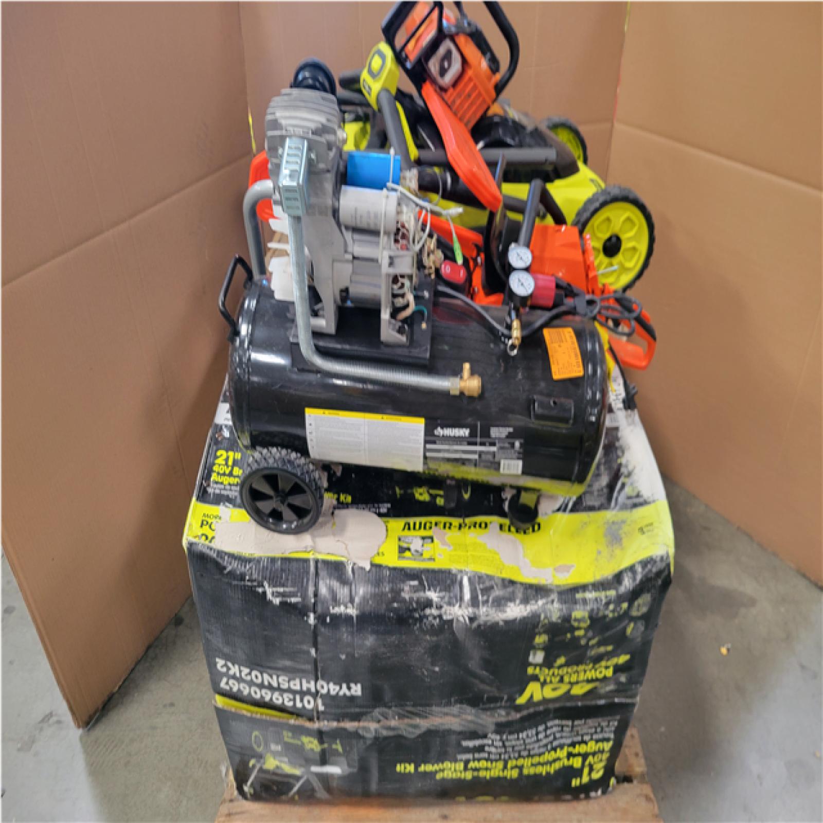 CALIFORNIA AS-IS OUTDOOR POWER EQUIPMENT