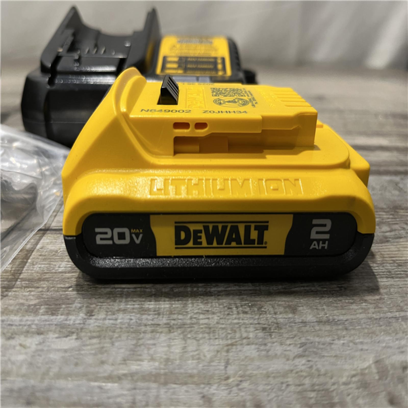 AS-IS DEWALT Atomic 20V Lithium-Ion Cordless Compact 1/2 in. Drill/Driver Kit