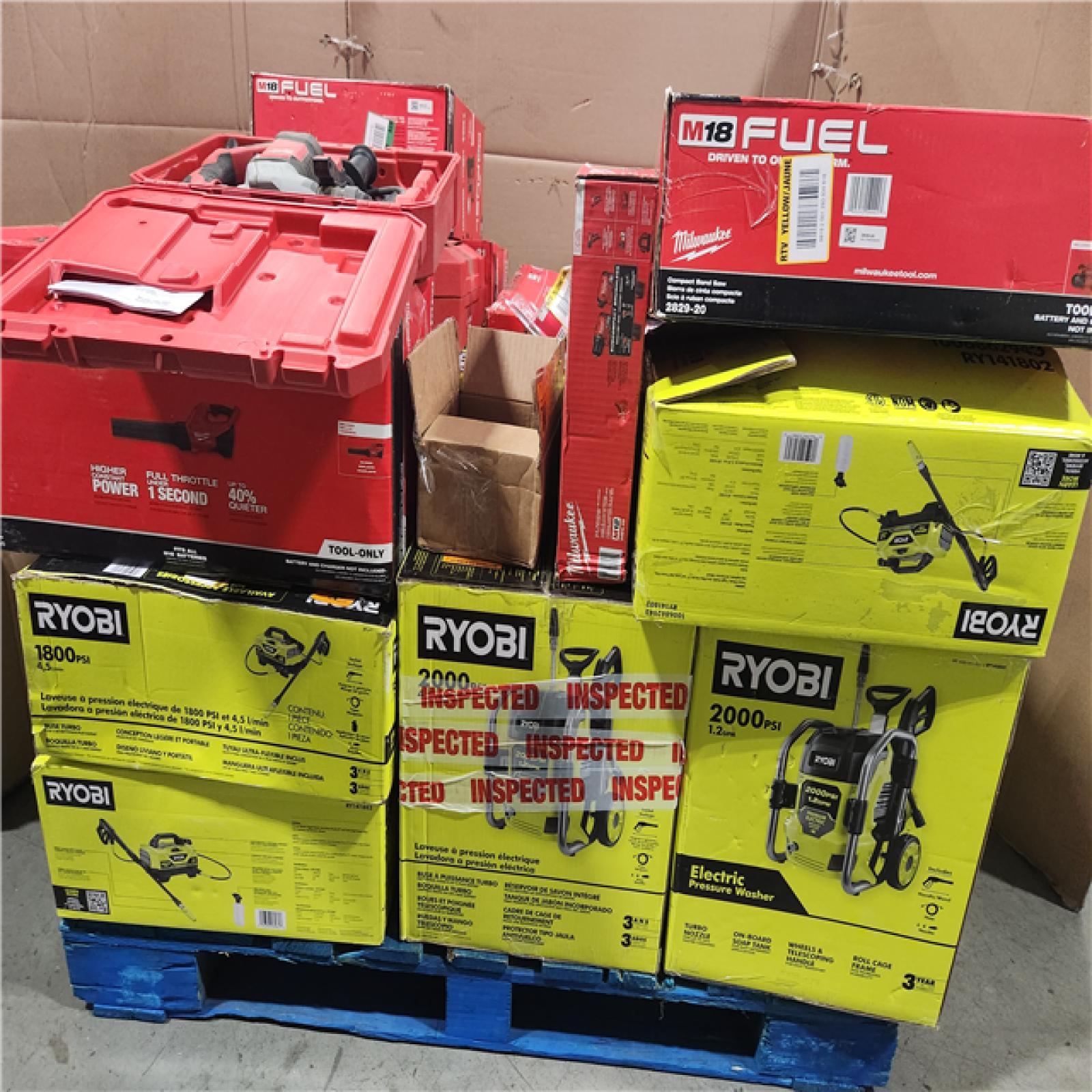 CALIFORNIA AS-IS TOOL PALLET
