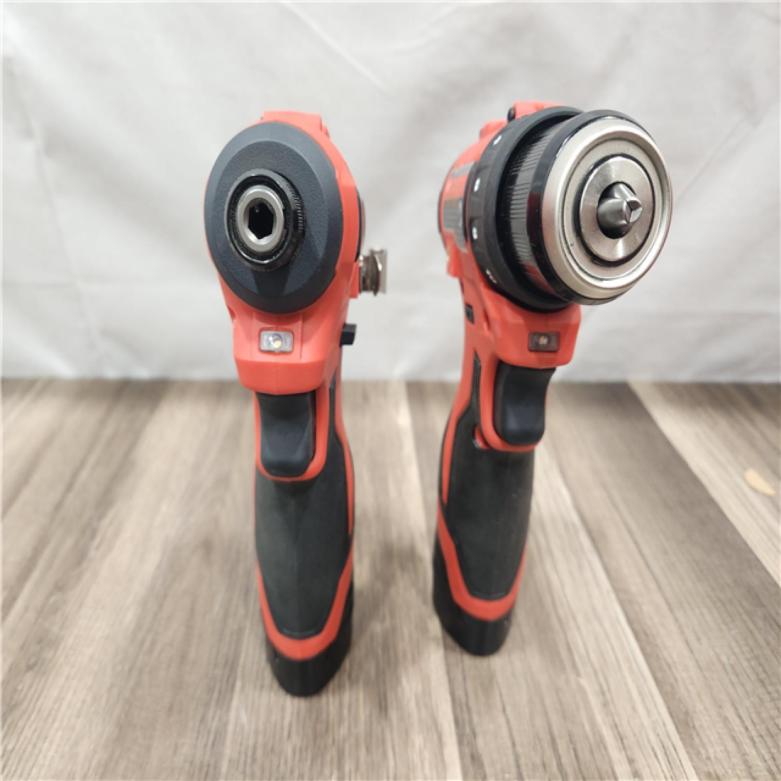 AS-IS- MILWAUKEE M12 4 TOOL COMBO KIT