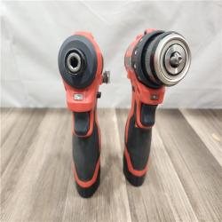 AS-IS- MILWAUKEE M12 4 TOOL COMBO KIT