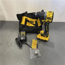 AS-IS - DEWALT ATOMIC 20-Volt Lithium-Ion Cordless 1/2 in. Compact Hammer Drill Kit