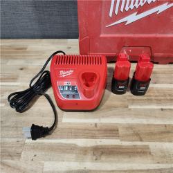 HOUSTON LOCATION - AS-IS M12 12-Volt Lithium-Ion Cordless PEX Expansion Tool Kit with (2) 1.5 Ah Batteries  (3) Expansion Heads and Hard Case