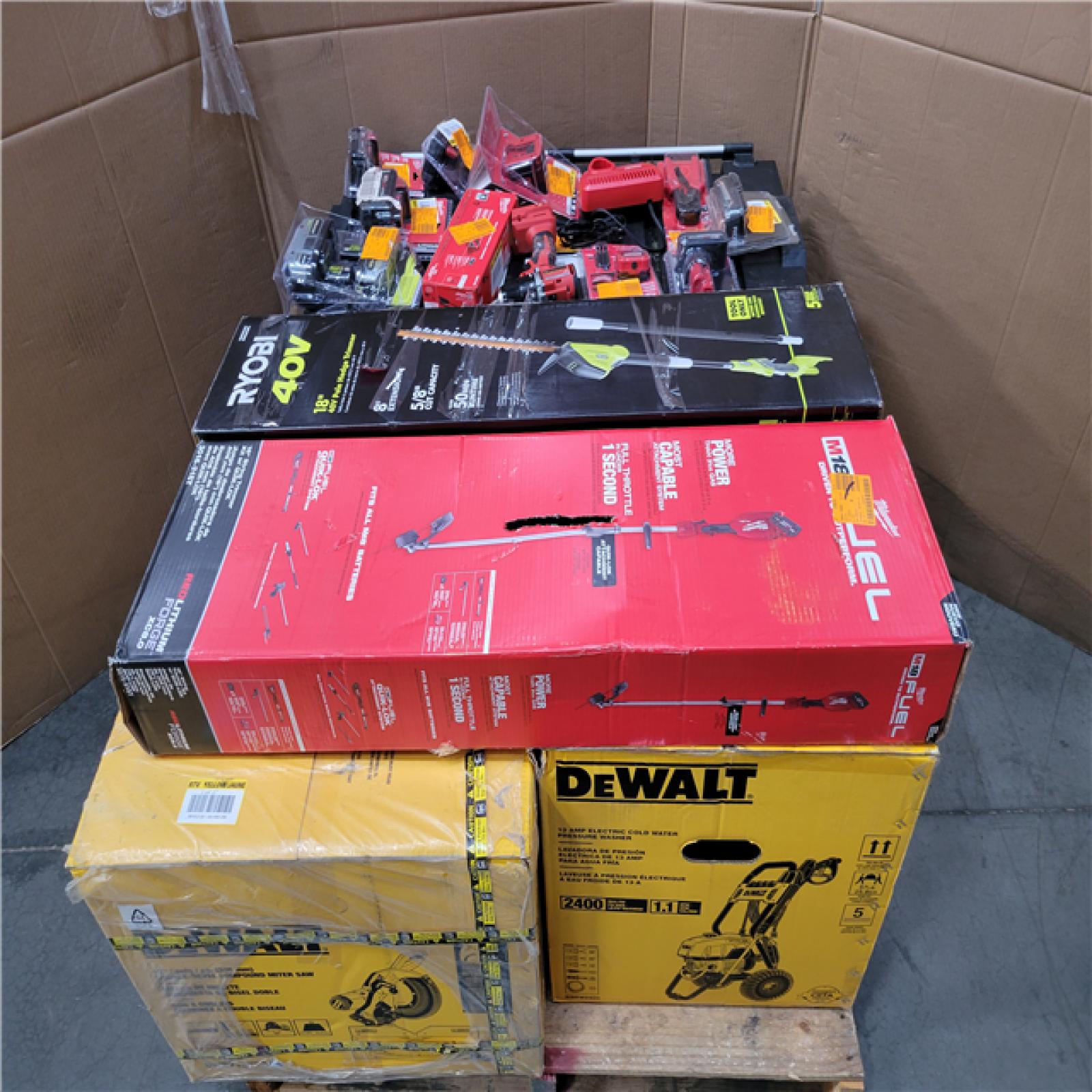 CALIFORNIA AS-IS TOOL PALLET