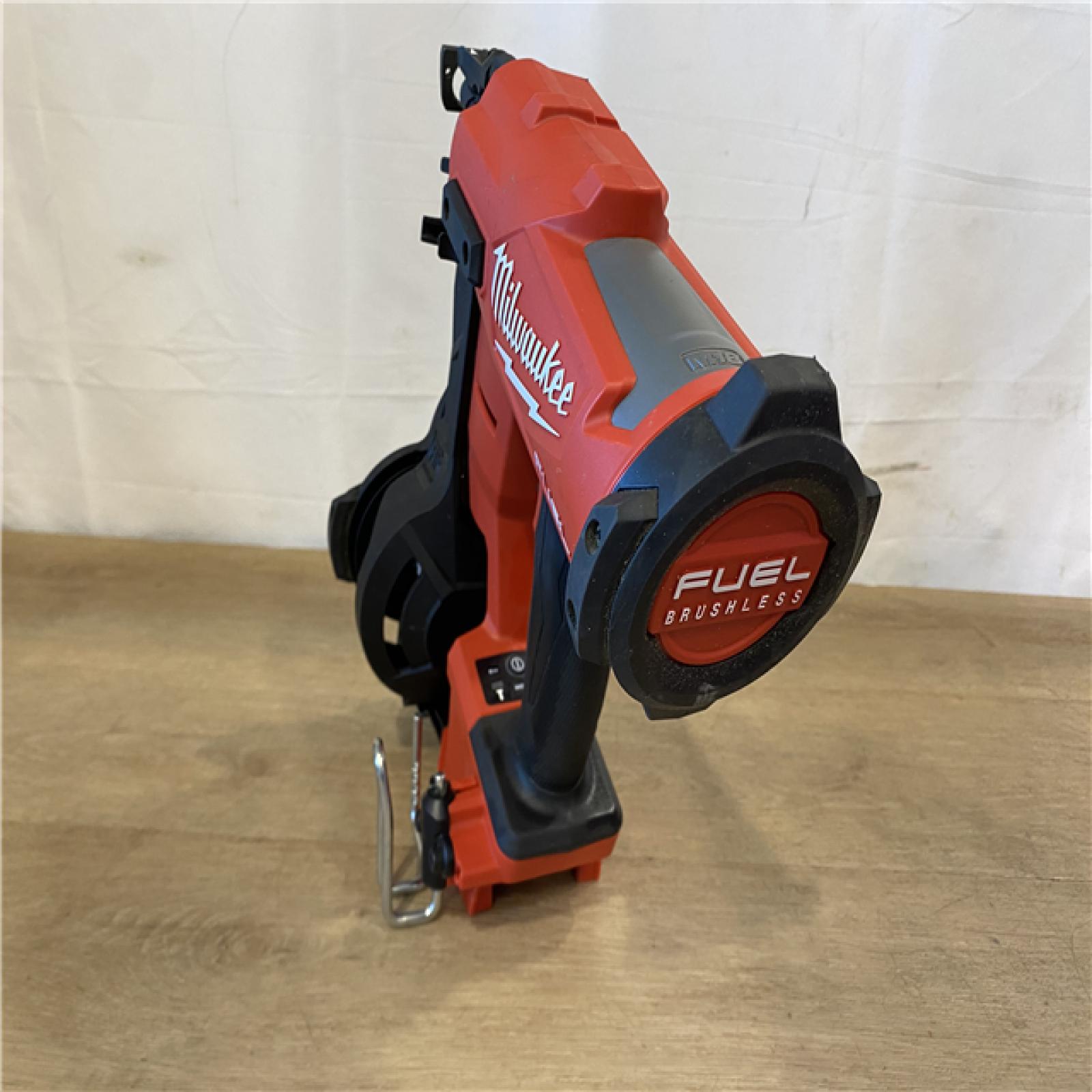 AS-IS Milwaukee FUEL 18-Volt Lithium-Ion Brushless Cordless Coil Roofing Nailer (Tool Only)