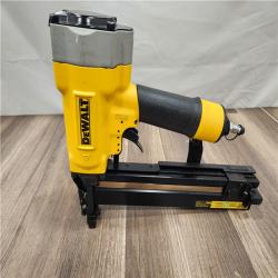 AS-IS  DEWALT Corded Pneumatic 16-Gauge 1 in. Crown Lathing Stapler