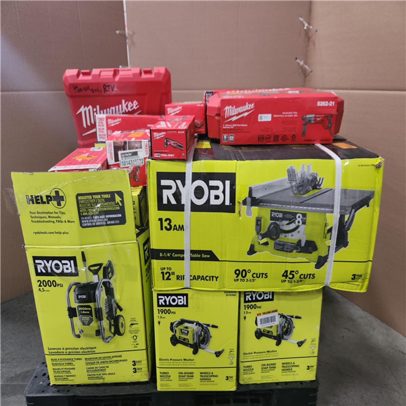 CALIFORNIA AS-IS TOOL PALLET