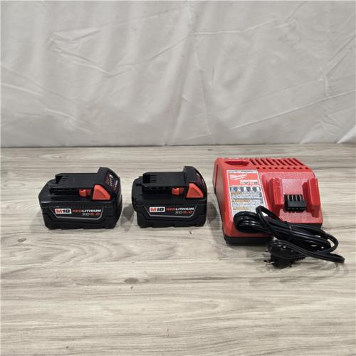 AS-IS Milwaukee M18 18V Lithium-Ion XC Starter Kit