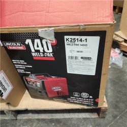 Dallas Location - As-Is Lincoln Electric Weld-Pak 140 Amp Welder