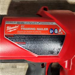 HOUSTON LOCATION - AS-IS Milwaukee 2744-20 M18 FUEL 3-1/2 in. 18-Volt 21-Degree Lithium-Ion Brushless Cordless Framing Nailer (Tool-Only)