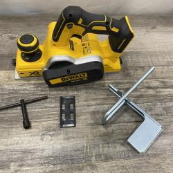 AS-IS DEWALT 20V MAX XR Cordless Brushless 3-1/4 in. Planer (Tool Only)