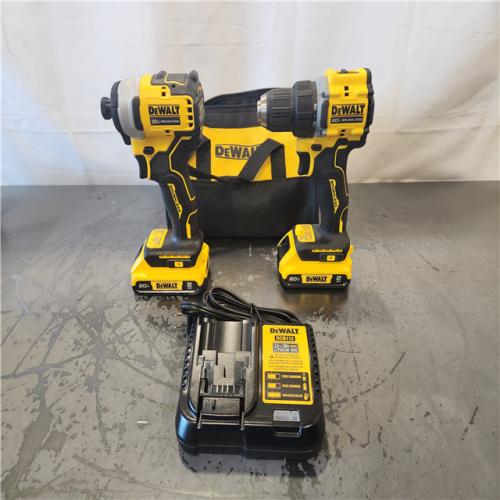 AS-IS- DEWALT ATOMIC 20-Volt MAX Lithium-Ion Cordless Combo Kit
