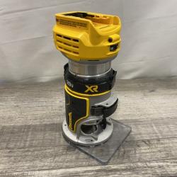 AS-IS DEWALT 20V MAX XR Cordless Brushless Fixed Base Compact Router (Tool Only)