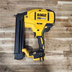 HOUSTON LOCATION - AS-IS DEWALT 20V MAX XR Lithium-Ion Electric Cordless 18-Gauge Brad Nailer (Tool Only)