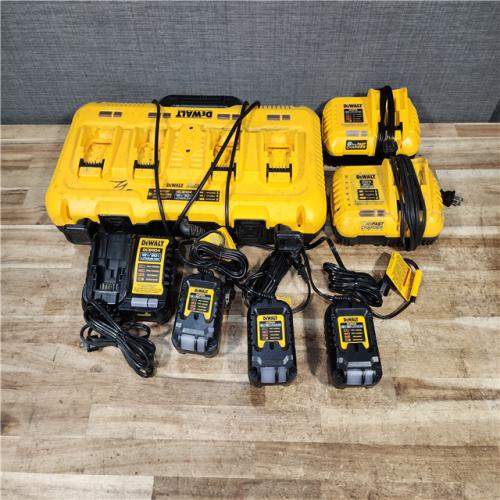 HOUSTON LOCATION - AS - IS DEWALT BATTERY CHARGER PACK QTY - 7