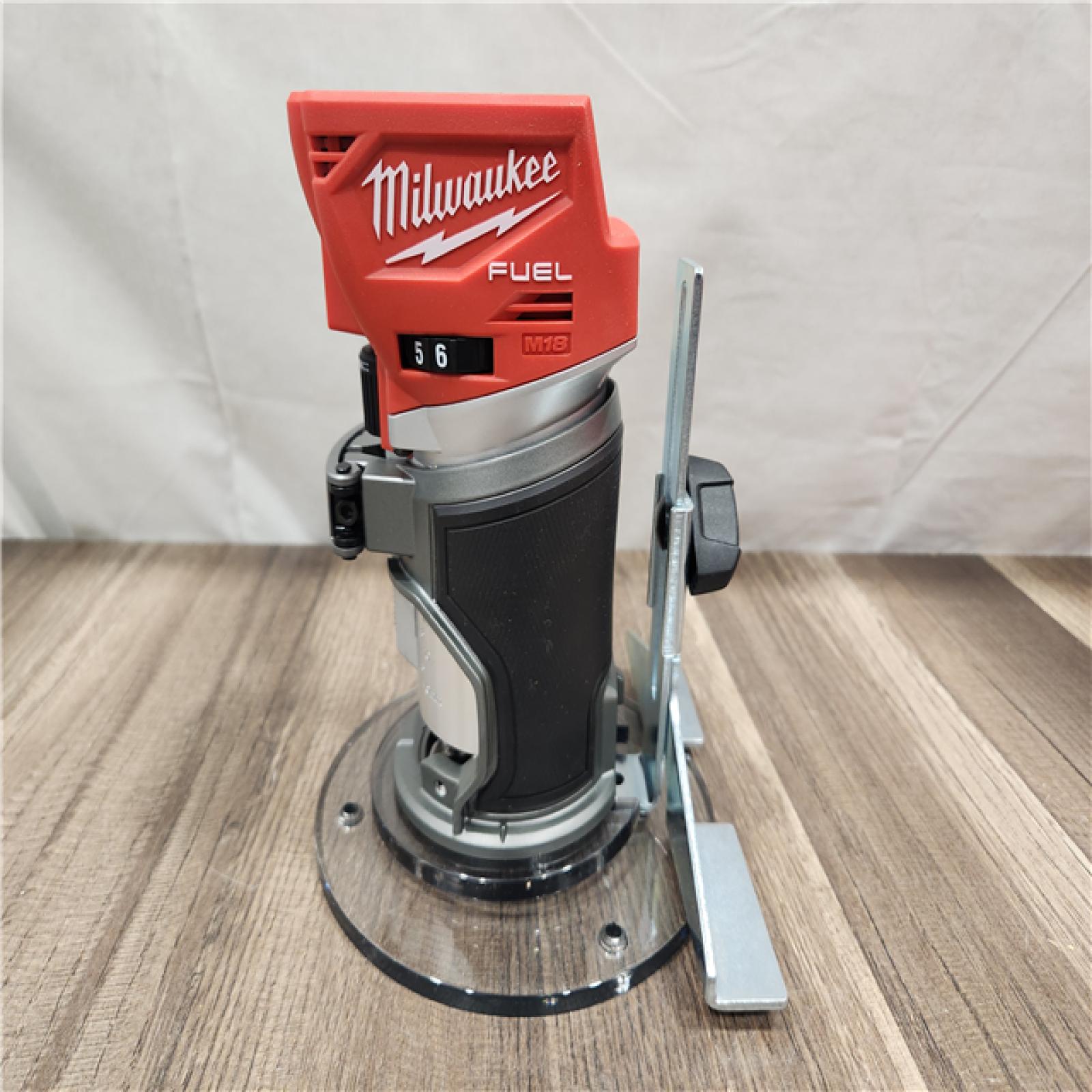 AS-IS- Milwaukee M18 FUEL Compact Router (Tool-Only)