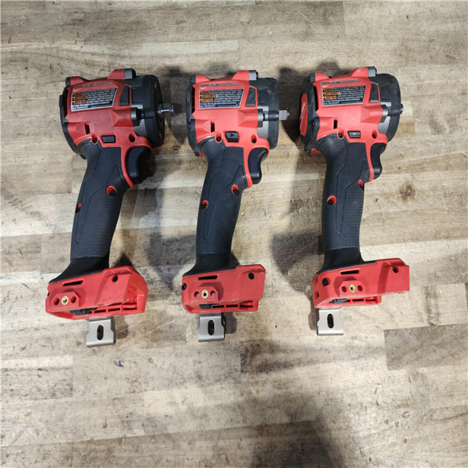 HOUSTON LOCATION - AS-IS MILWAUKEE 3 TOOL COMBO