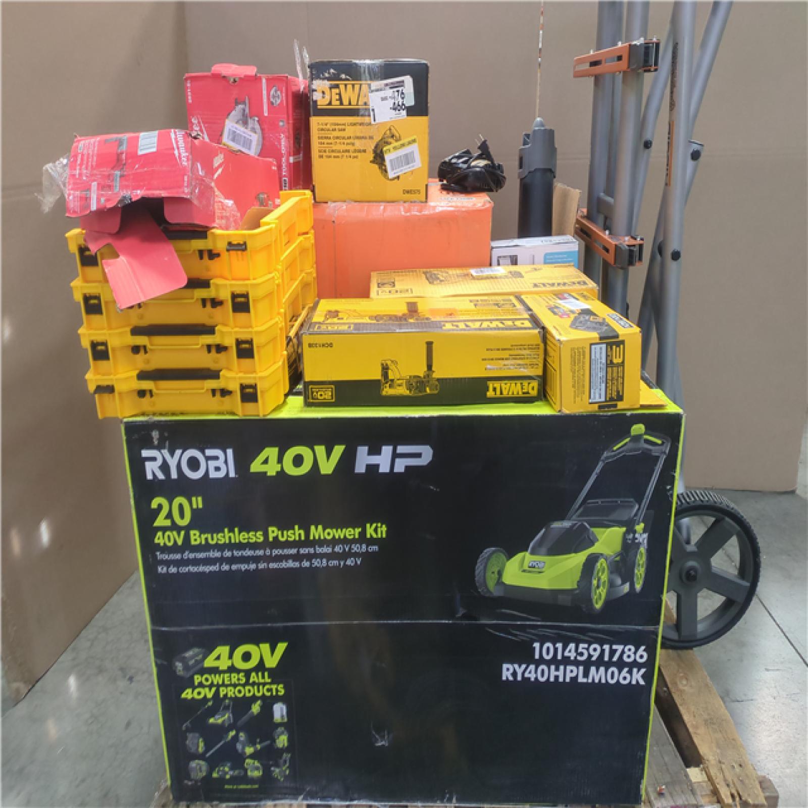 CALIFORNIA AS-IS TOOL PALLET