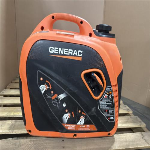 CALIFORNIA AS-IS GENERAC GENERATOR GP2500i