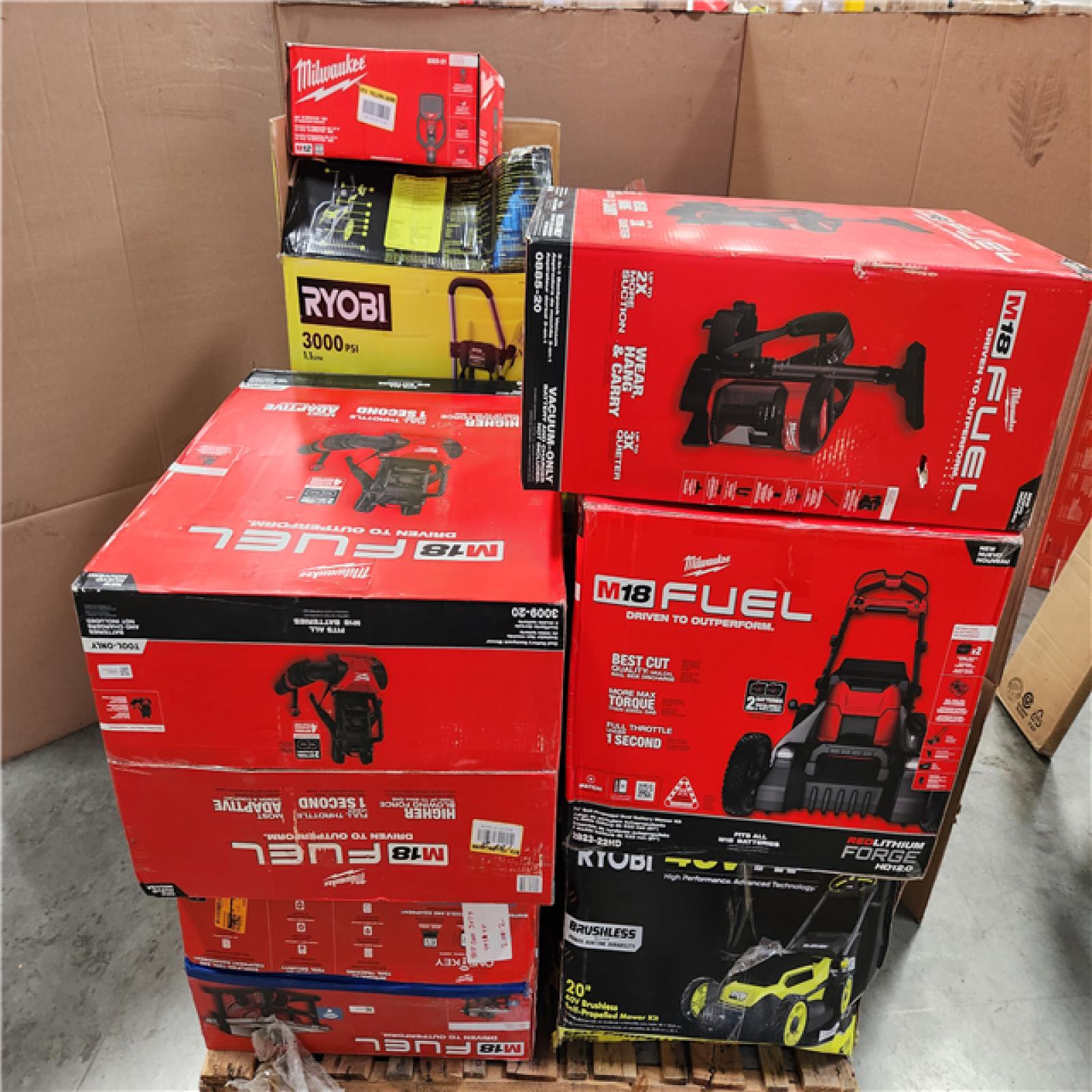 CALIFORNIA AS-IS TOOL PALLET
