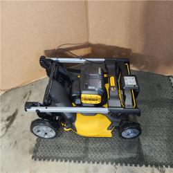 HOUSTON LOCATION - AS-IS DeWalt 2X20V MAX DCMWP234U2 21 in. 20 V Battery Lawn Mower Kit (Battery & Charger)