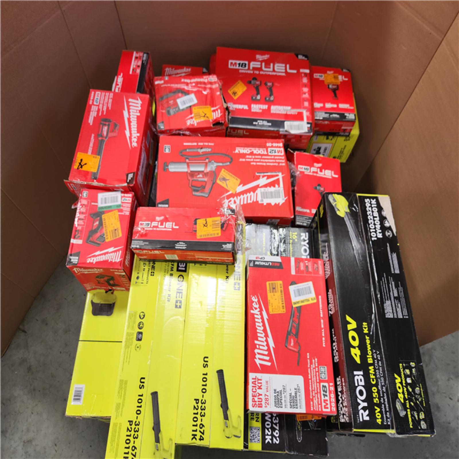 CALIFORNIA AS-IS TOOL PALLET